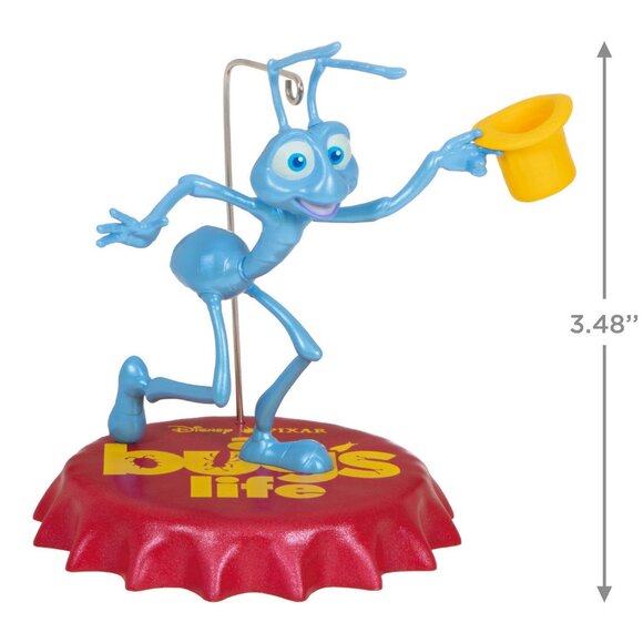 New! Disney Pixar A Bug's Life Hallmark Keepsake Ornament Flik 25th Anniversary - Picture 3 of 5